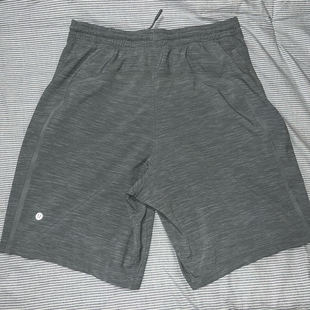 Men's Lululemon Gray Shorts - Picture 2 of 3